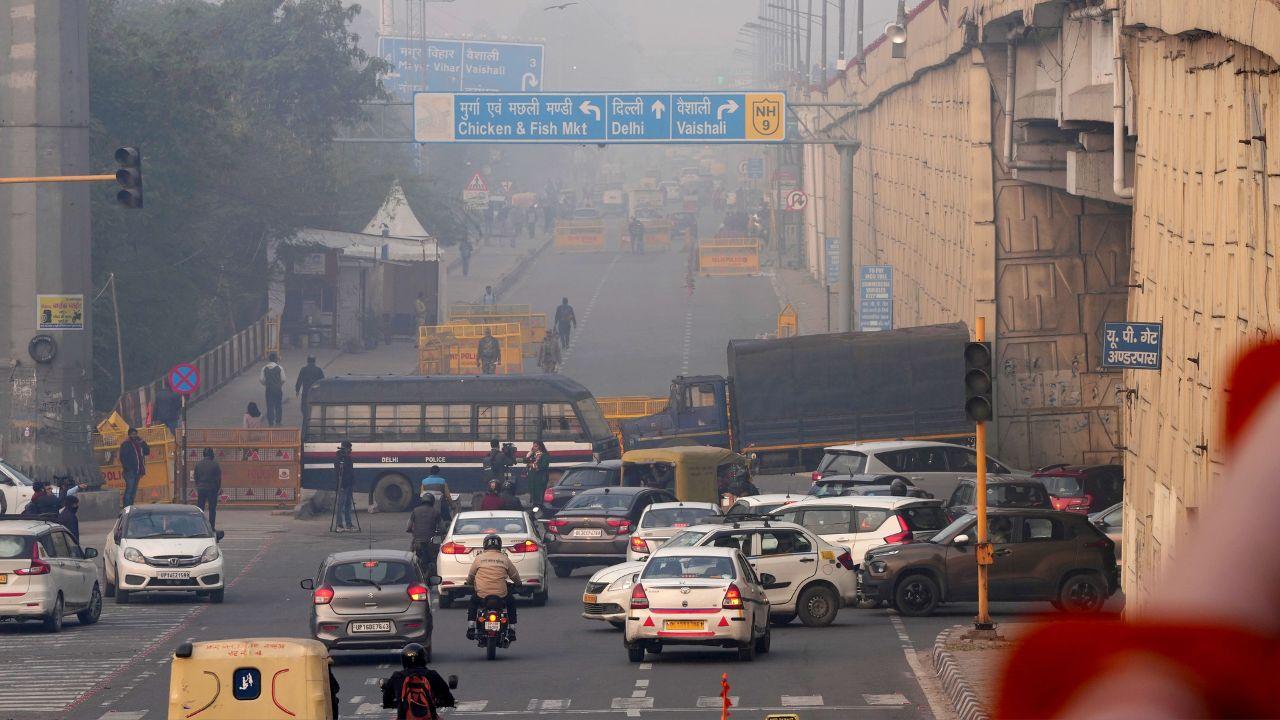 Elaborate security measures, including deployment of Delhi Police personnel and installation of barriers, are in place at Punjab-Haryana borders and Delhi borders like Tikri, Singhu, and Ghazipur.