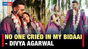 Divya Agarwal's First Media Interaction With Apurva Padgaonkar As Newly Weds