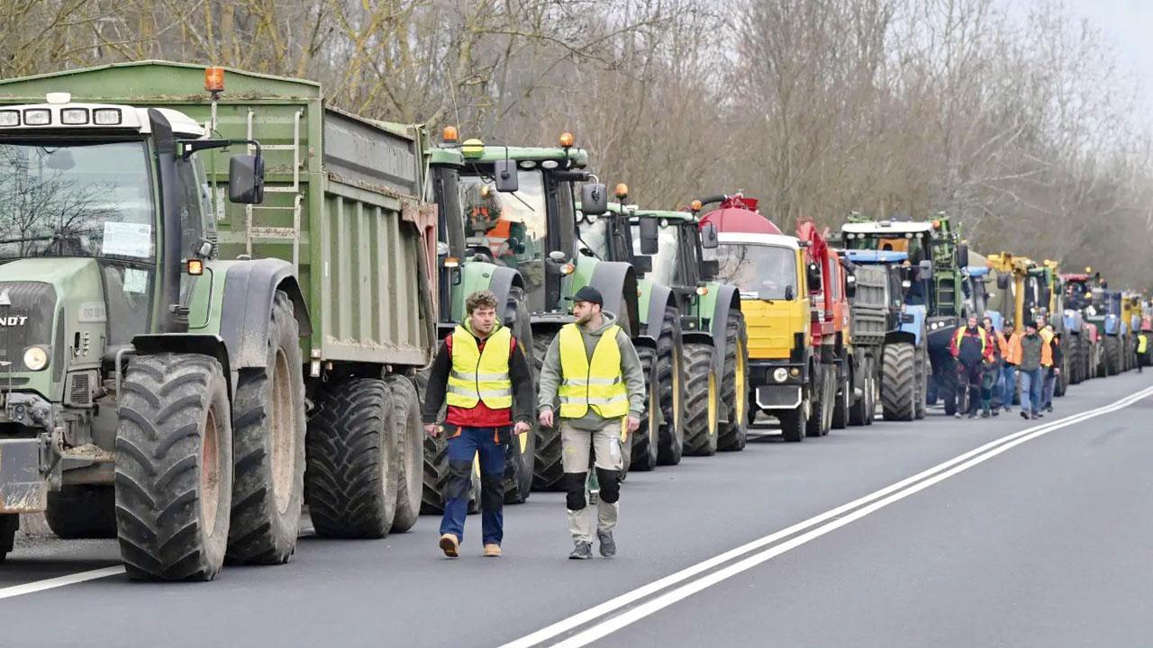 EU farmers join forces to protest agricultural policies
