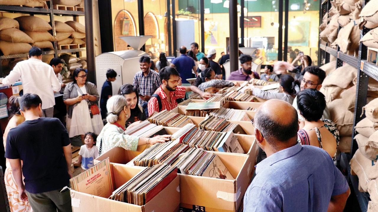Enthusiasts at a community event organised by the club