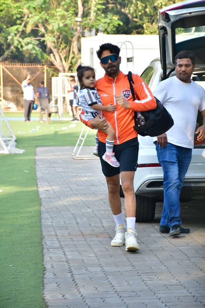 Aparshakti Khurana was snapped in the city