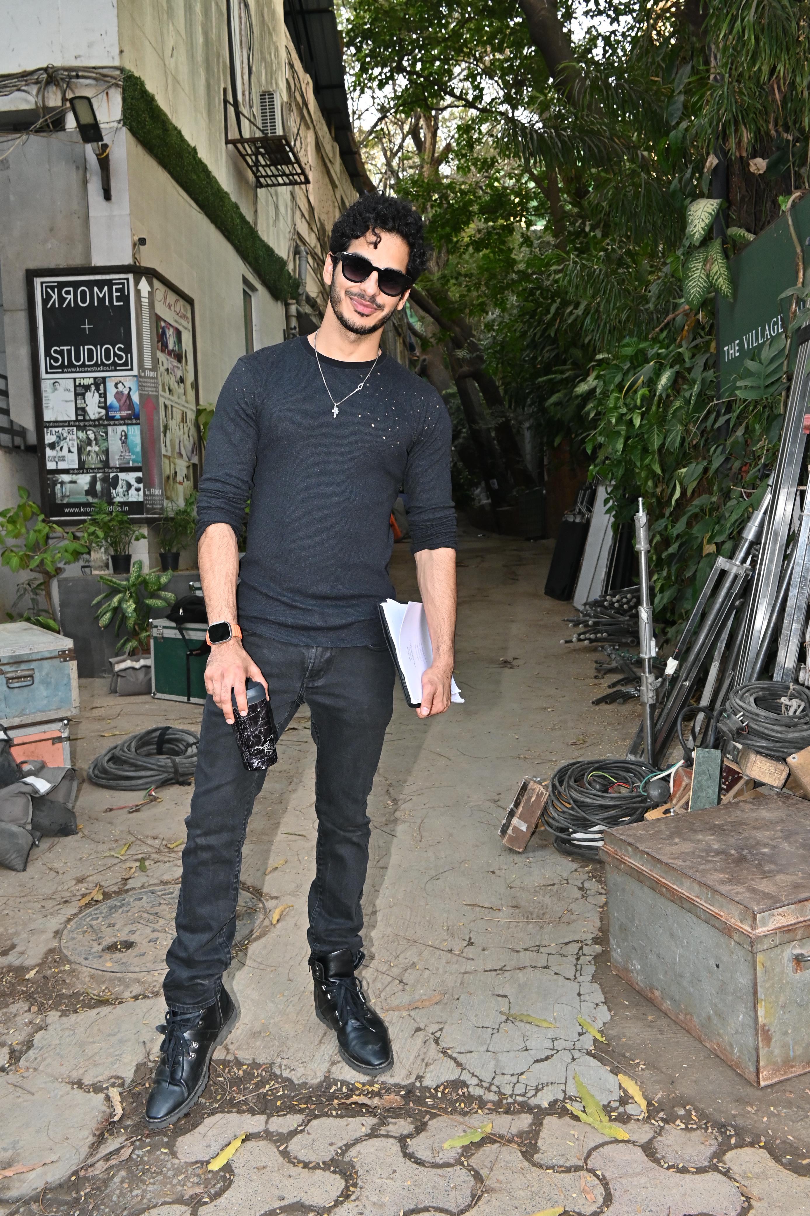 Ishaan Khatter looked incredibly hot as he was snapped in the city
