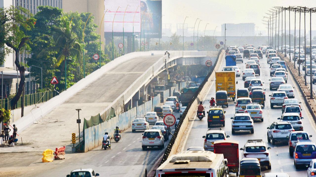 Flyover to bypass traffic near Mumbai domestic airport to open soon