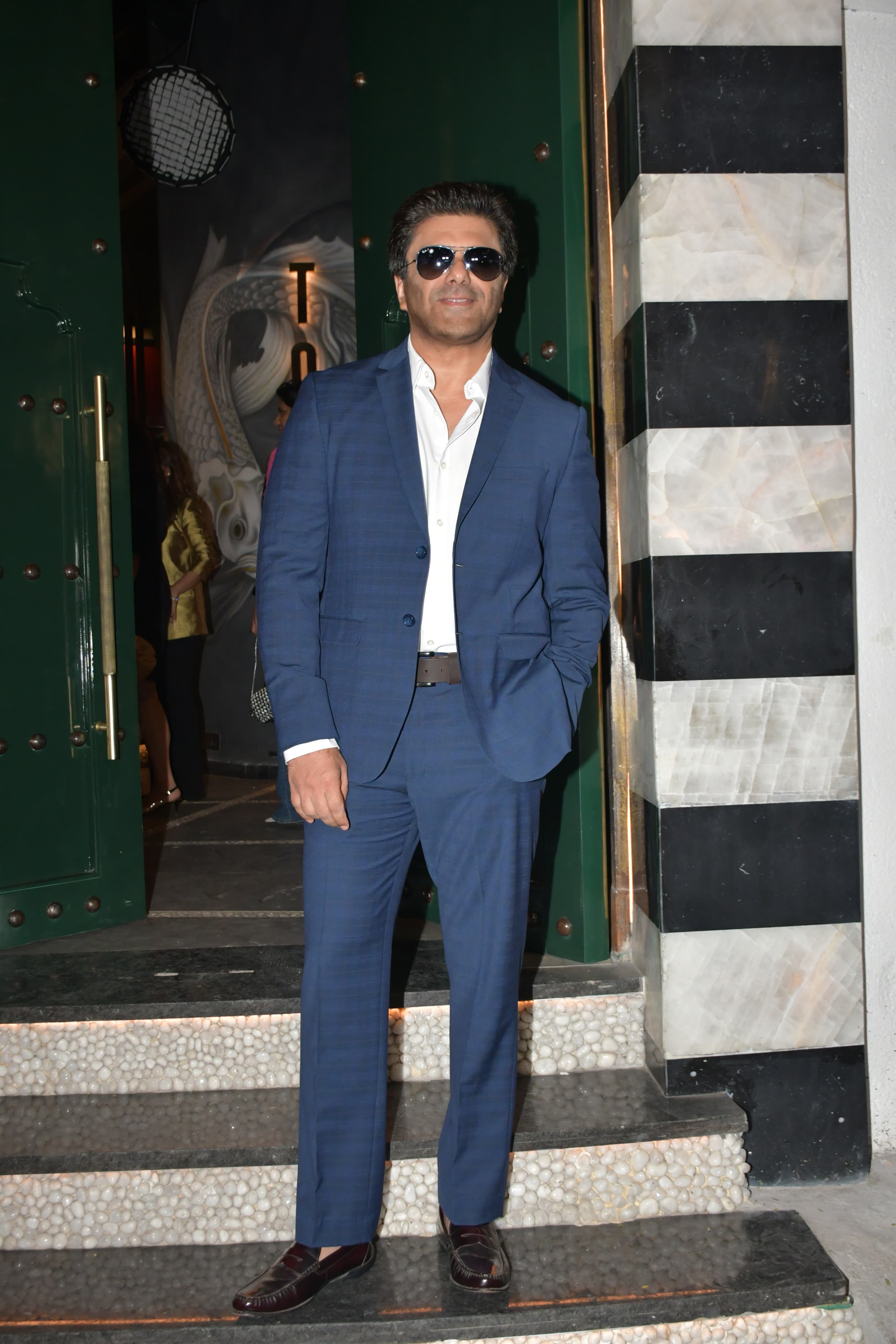 Samir Soni was also present at the intimate launch event. The actor looked dashing in a stylish three-piece suit