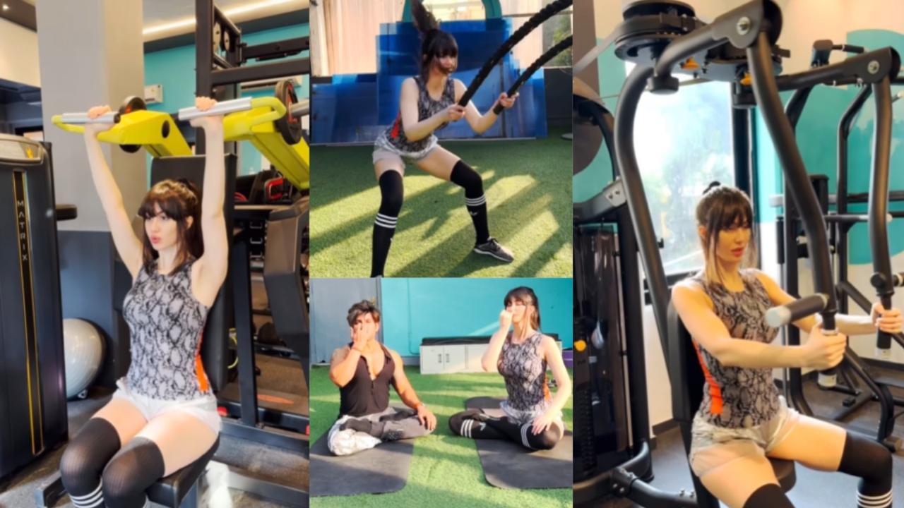 Monday Motivation: Giorgia Andriani's high-intensity workout sets fitness goals