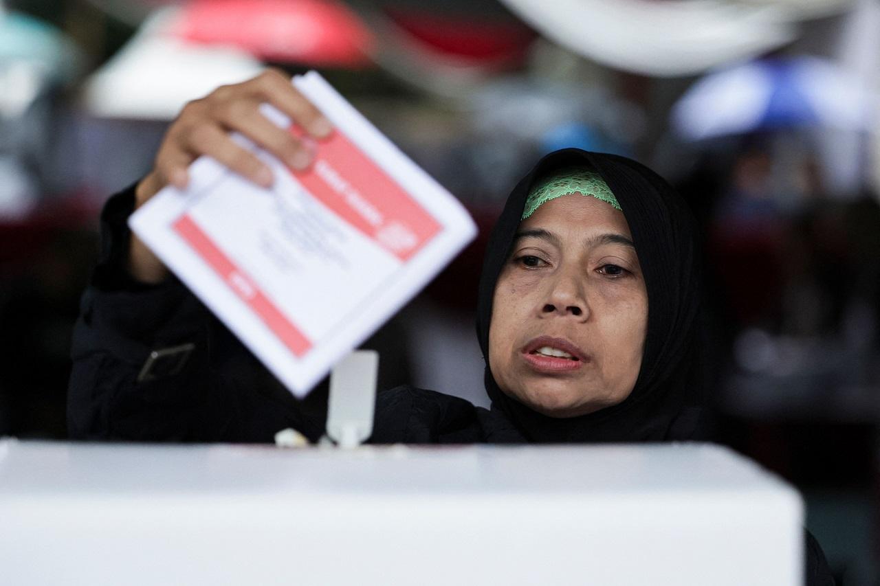 The front-runner, Defence Minister Prabowo Subianto, is the only candidate with ties to the Suharto era. He was a special forces commander at the time and has been accused of human rights atrocities, which he vehemently denies