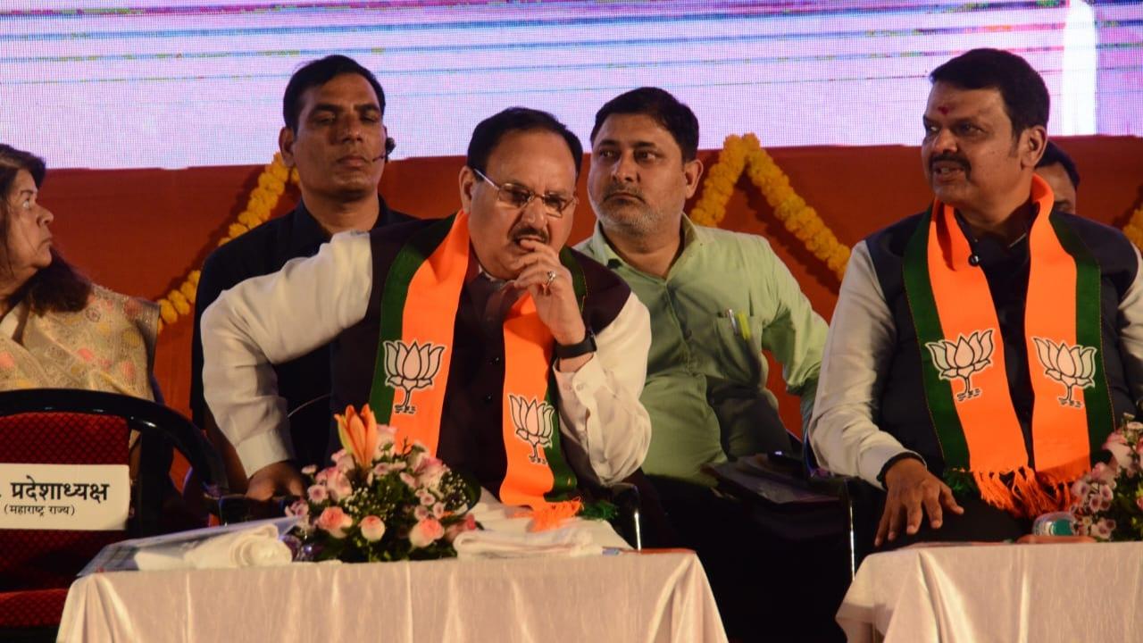 Nadda chaired the election management committee meetings for all six Lok Sabha constituencies in Mumbai