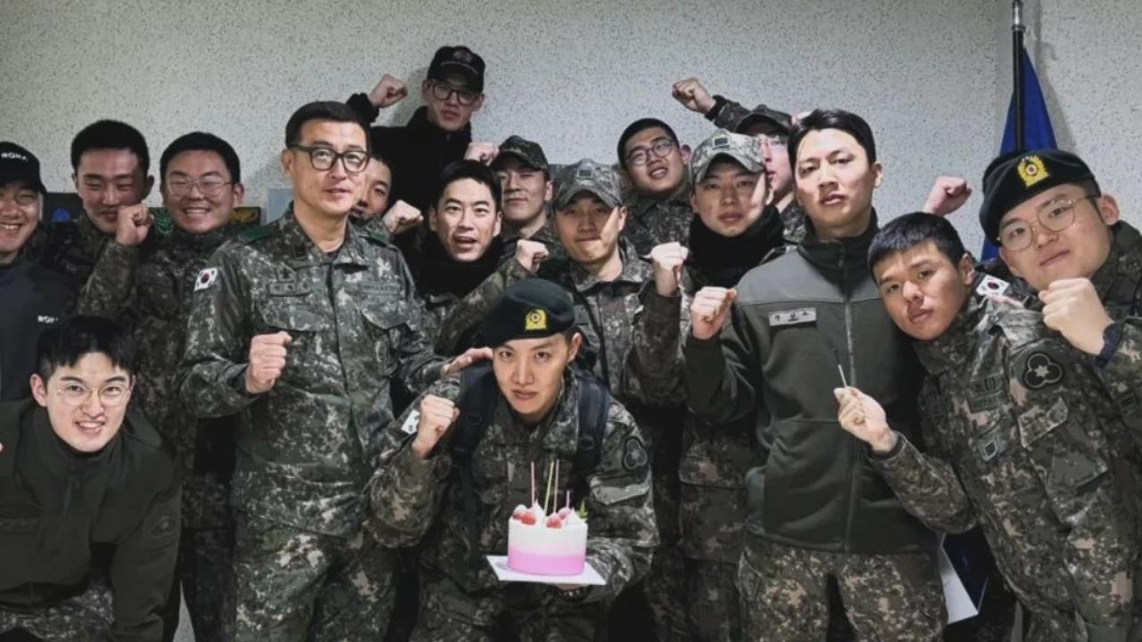 Happy J-Hope Day! BTS ARMY's Sunshine celebrates 30th birthday with the military, see inside pic