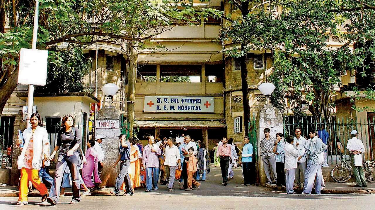 Doctors write prescriptions for medicines when they are out of stock at BMC hospitals. File pic
