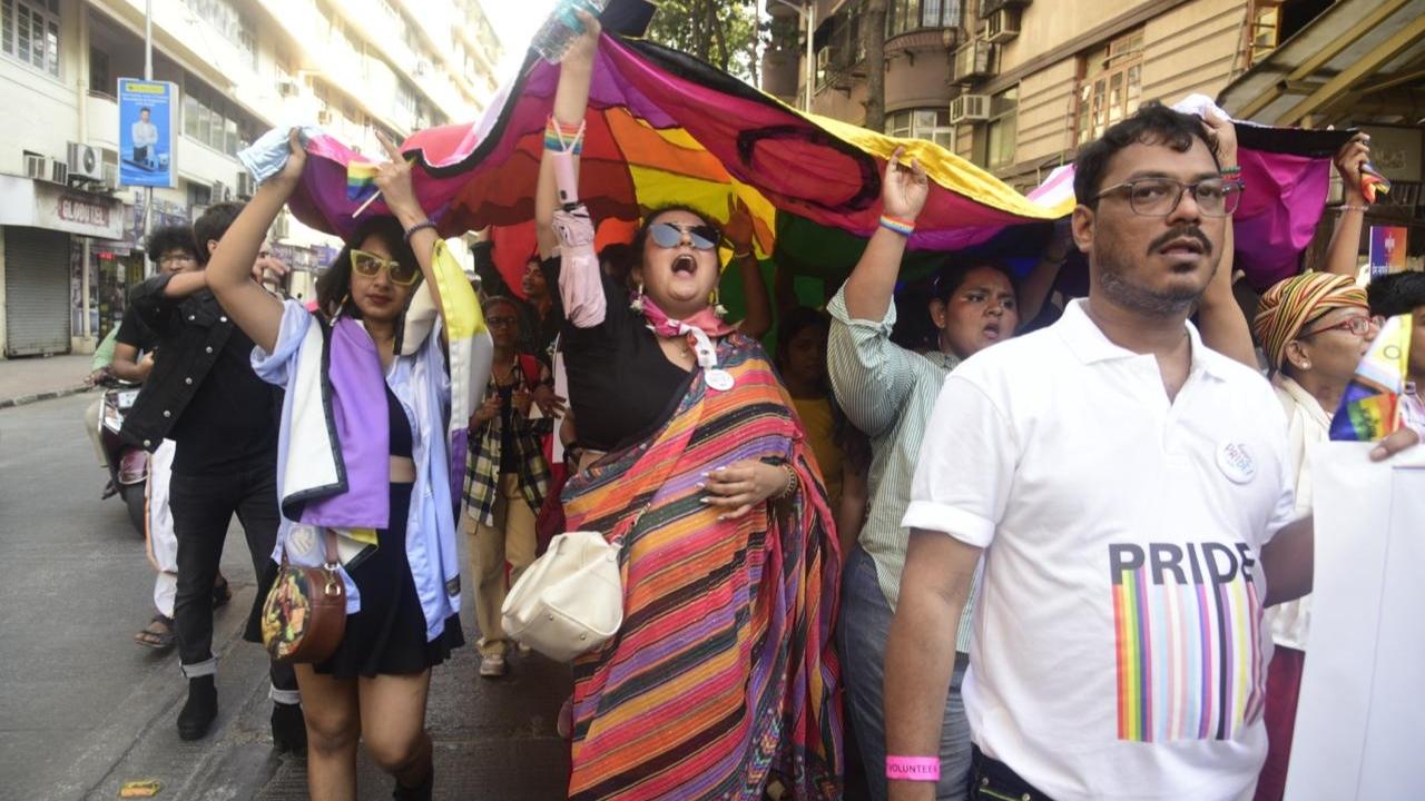 An official statement from the organisers said, the Mumbai Queer Pride March is a celebration of diverse identities on the LGBTQIA+ (Queer) spectrum, a safe and inclusive space to raise awareness on issues related to LGBTQIA+ individuals