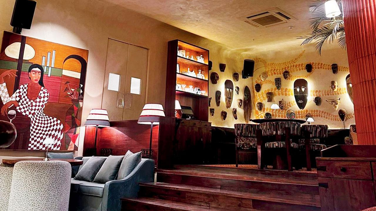 The interiors of the new restaurant 