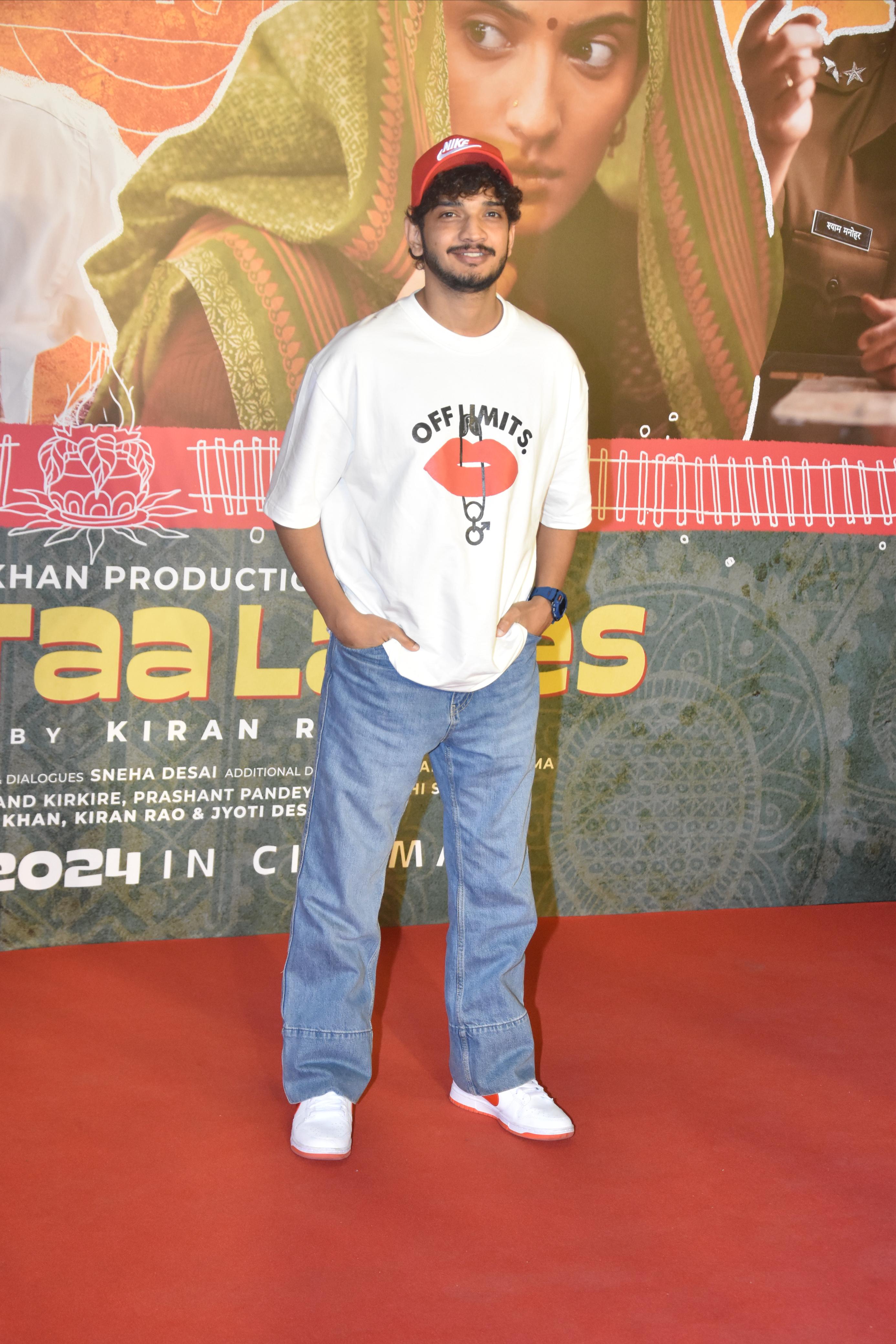 Bigg Boss 17 winner Munawar Faruqui was among the celebrities who attended the screening
