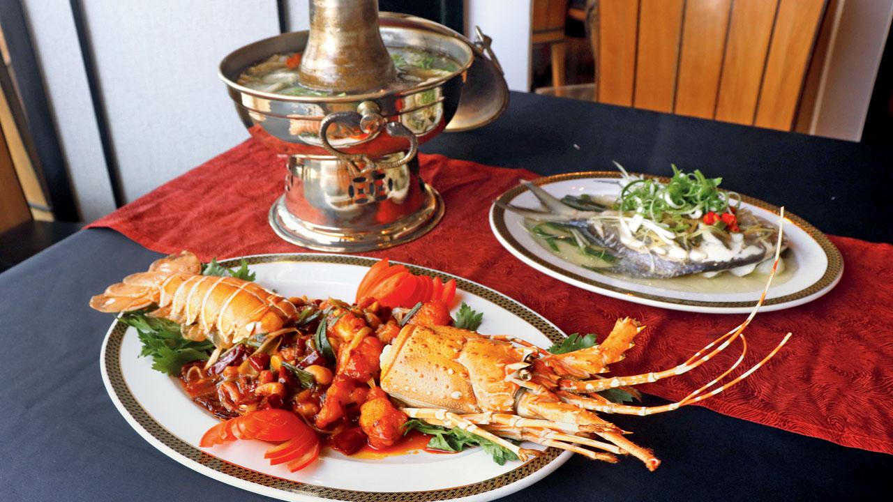 Lobster will be a main dish on the New Year menu as it is called dragon prawn in Mandarin and represents the dragon