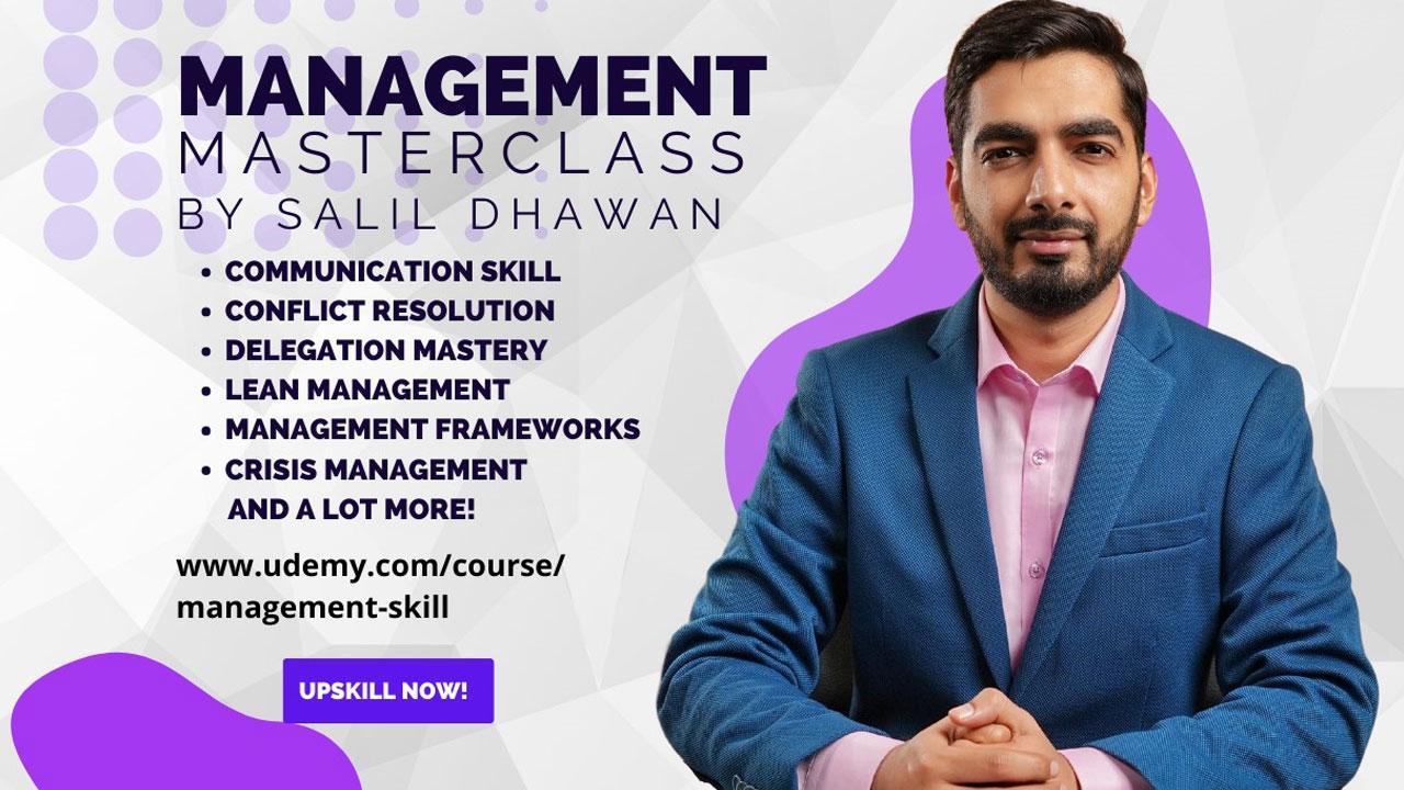 Salil Dhawan Launches Udemy's Best Online Management Course, Transforming Your 