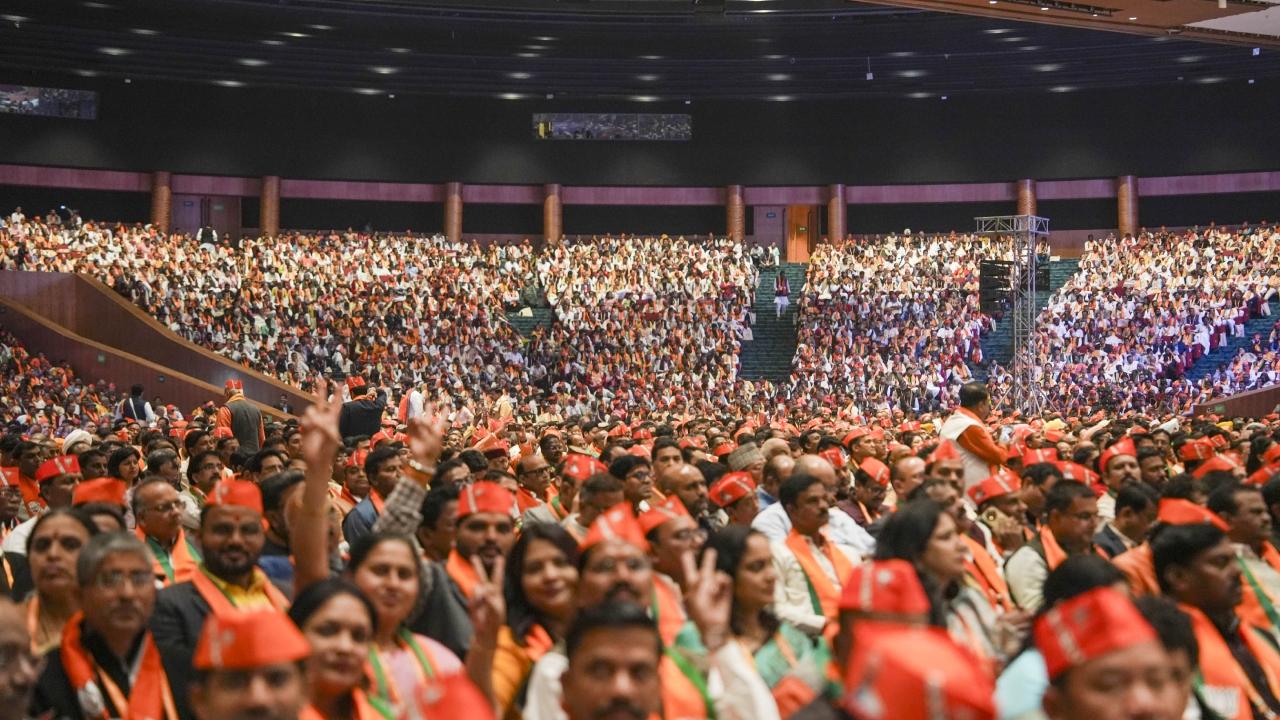 The BJP is bringing together the power of youths, women, farmers and the youth in building a 