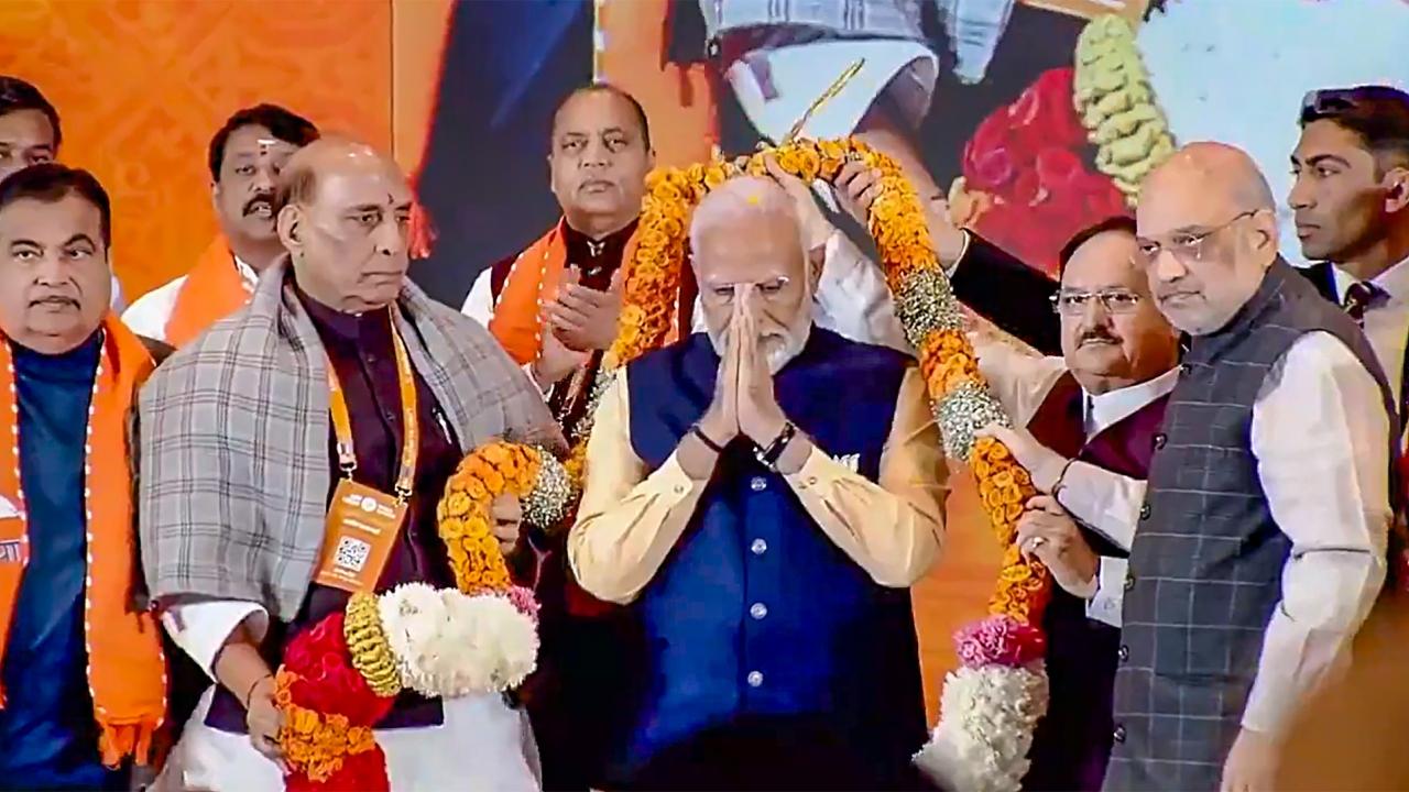 PM Modi said he was not seeking a third term to enjoy power, but to work for the nation. 