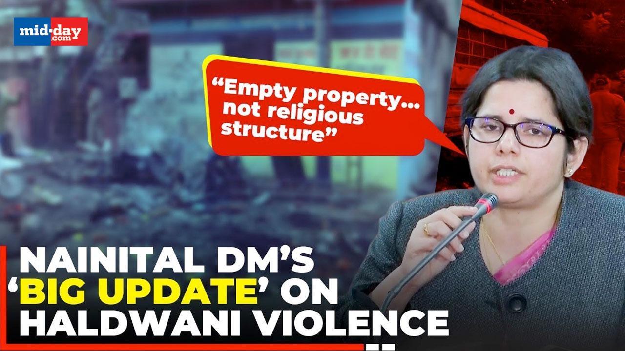Haldwani violence: “Not religious structure…” says Nainital DM Vandana Singh