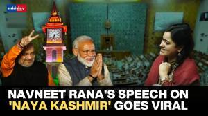 Navneet Kaur Rana Lauds PM Narendra Modi For Transforming  J&K To A ‘Naya Kashmi