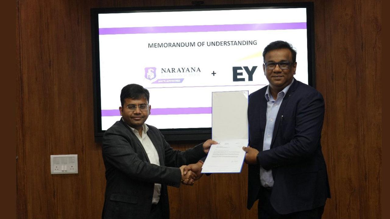 Narayana Business School Ahmedabad Announces Partnership with EY’s CAFTA Program: First MBA College In Gujarat