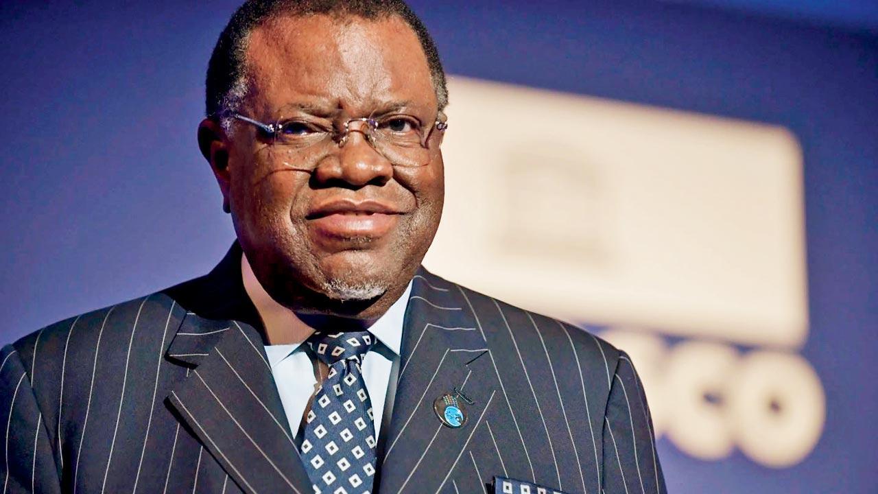 Namibian President Hage Geingob dies