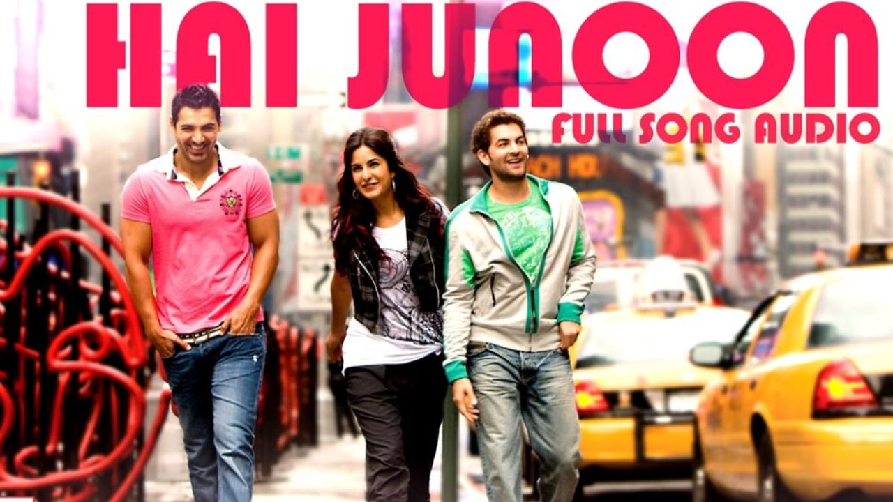 'Hai Junoon'
Composed by Pritam and sung by KK, 'Hai Junoon' is a song dedicated to friendship, relationships and life. It is featured on John Abraham, Katrina Kaif and Neil Nitin Mukesh from the film 'New York'