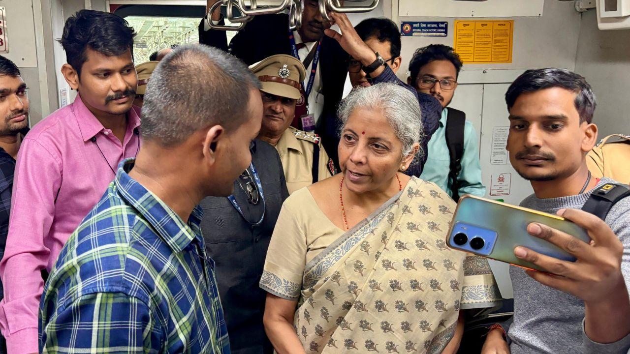 She was accompanied by Minister V Muraleedharan during the journey, she had said in a social media post.