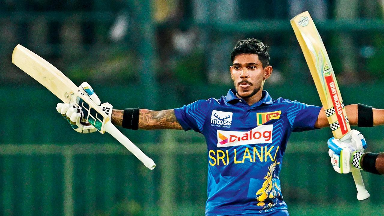Nissanka stars against AFG, becomes first Lankan to hit double ODI ton
