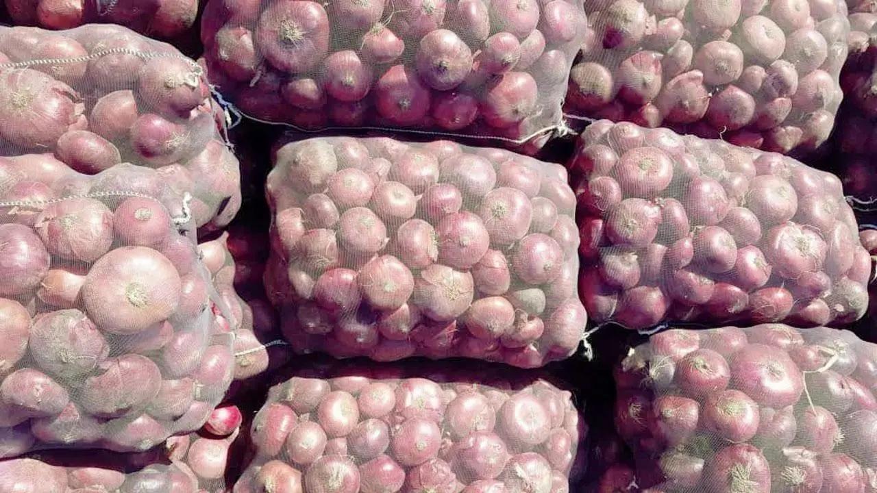 Maharashtra: Onion prices fall by Rs 150 per quintal at Lasalgaon