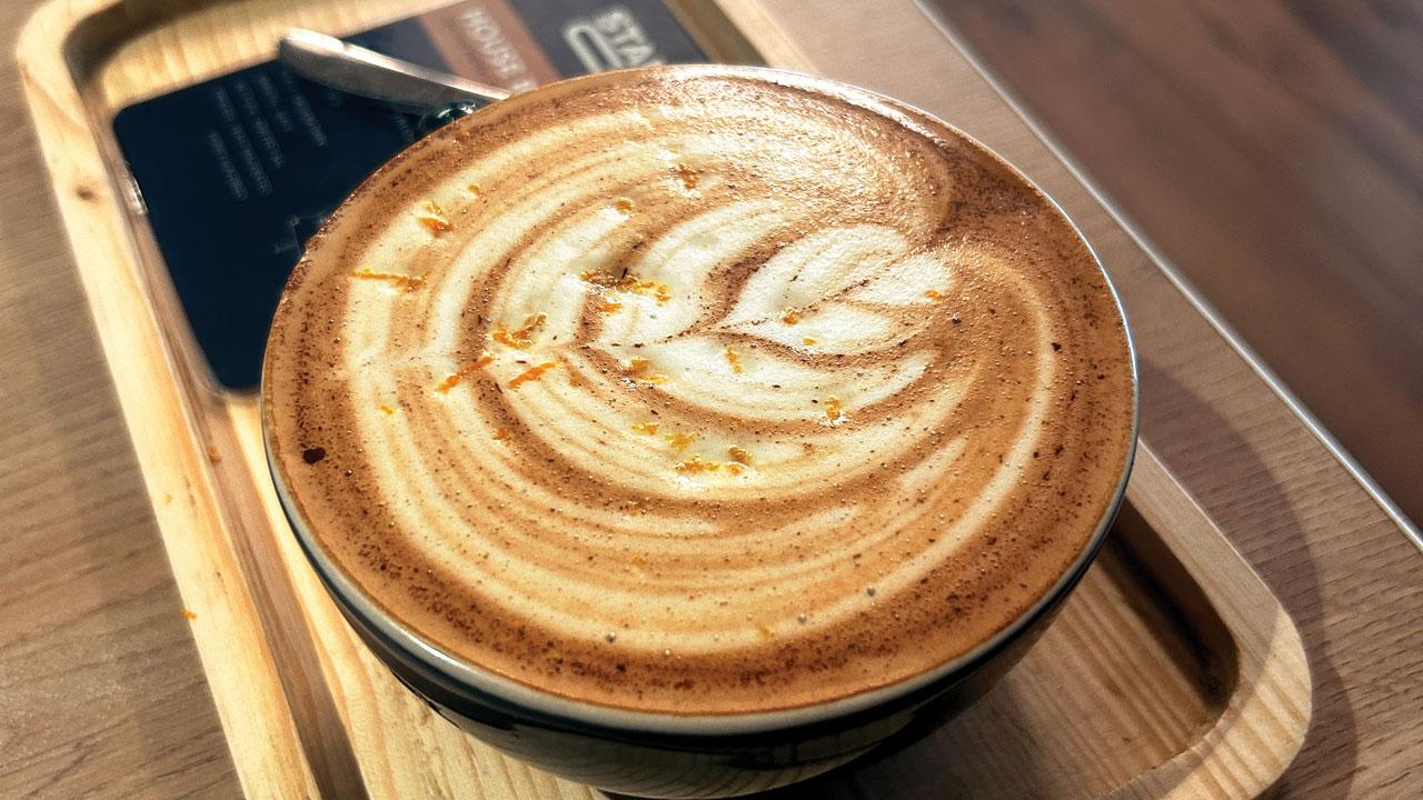 Orange zest mocha. Pics/Devanshi Doshi