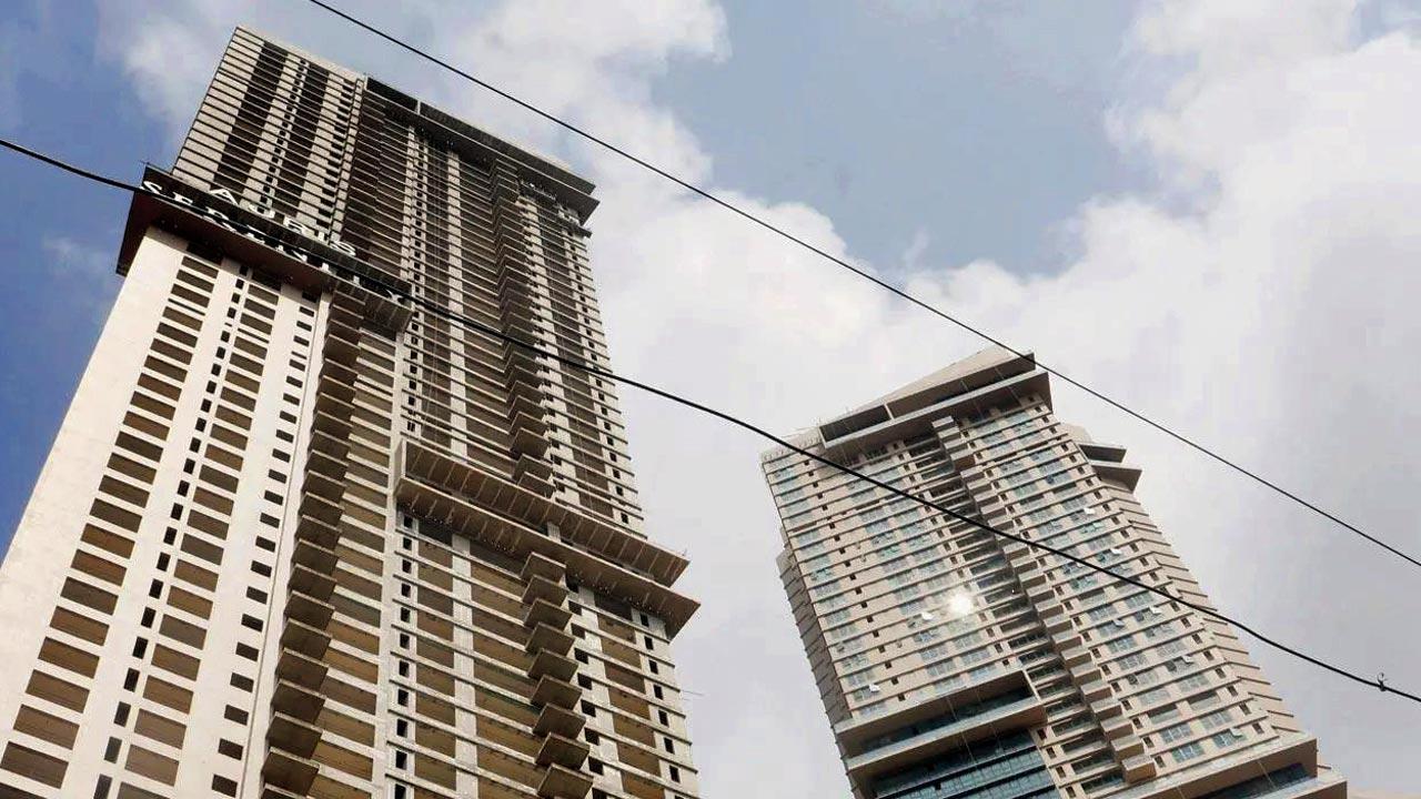 The high-rise in Malad. File pic