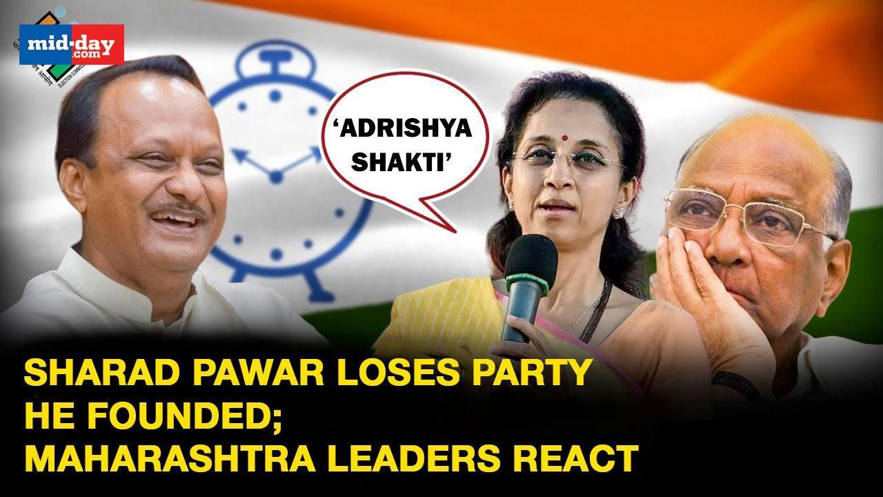 Maharashtra: Big setback to Sharad Pawar; NCP symbol goes to Ajit Pawar faction