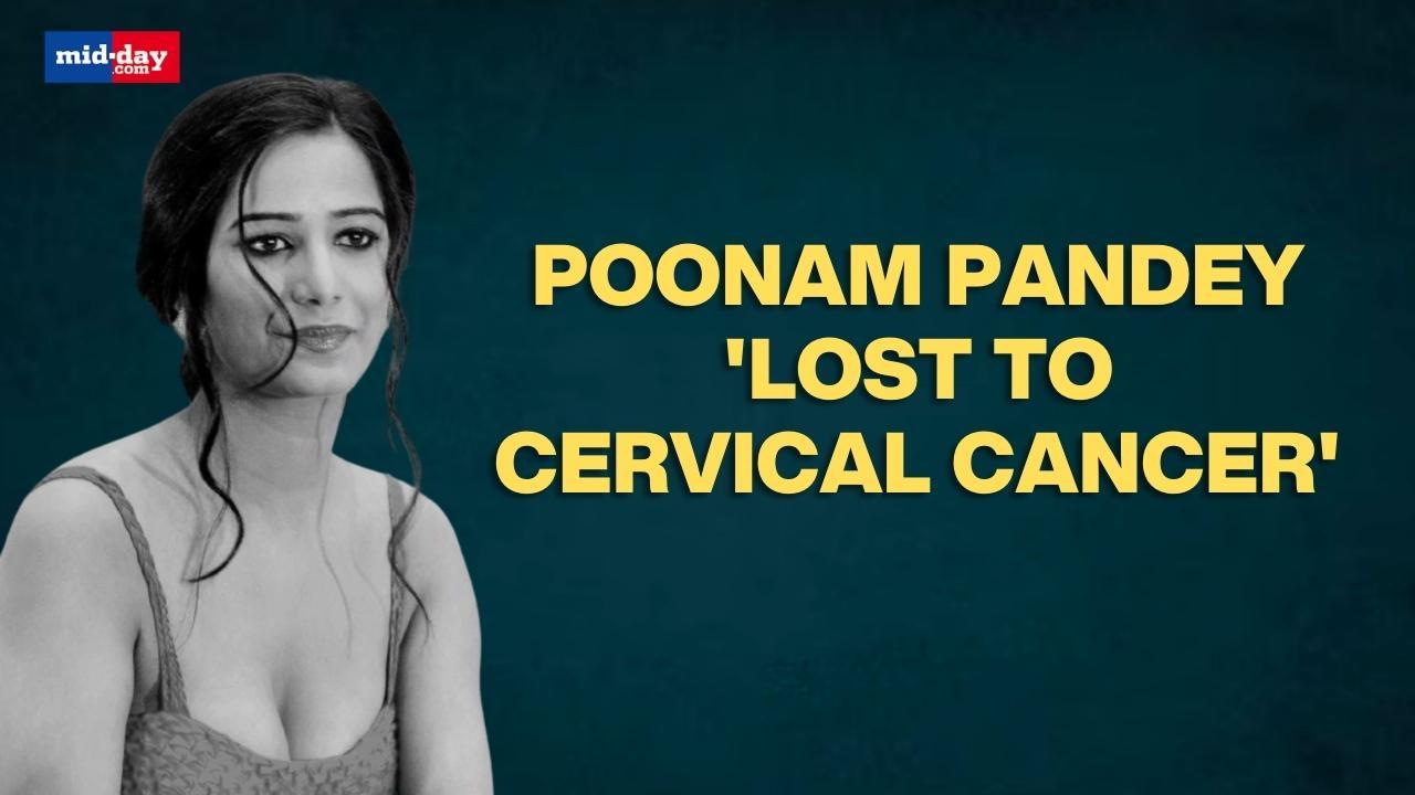 Poonam Pandey Dies of Cervical Cancer aged 32, Instagram Post Claims