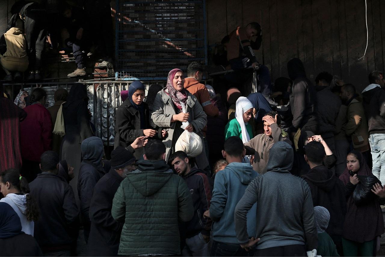 The increasing alarm over hunger across Gaza has fuelled international calls for a cease-fire as the US, Egypt and Qatar work to secure a deal between Israel and Hamas for a pause in fighting and the release of some of the hostages seized by Hamas in its October 7 attack