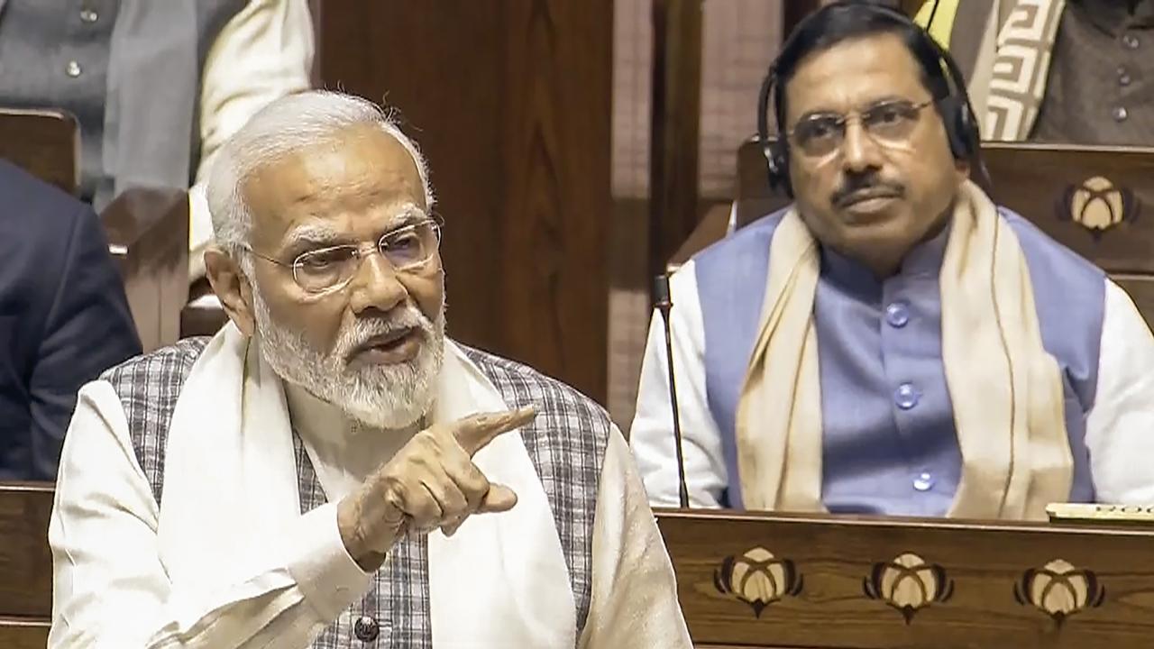Coming down heavily on previous Congress-led governments of mismanagement of the economy, Modi told Rajya Sabha his government in the past 10 years has worked for development of all sections of the society