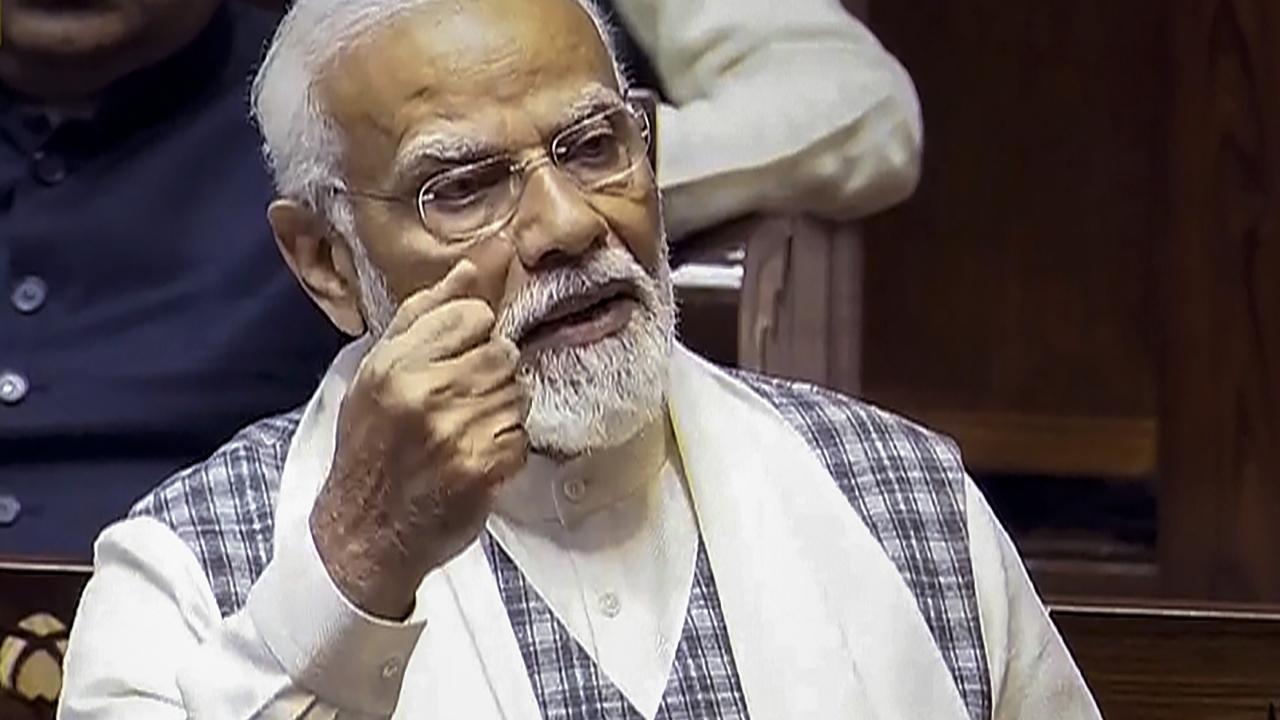 IN PHOTOS: PM outlines vision for 'Modi 3.0' in Rajya Sabha speech