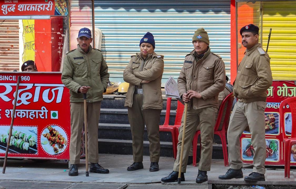 In Photos: Security deployed in Haldwani post-violence