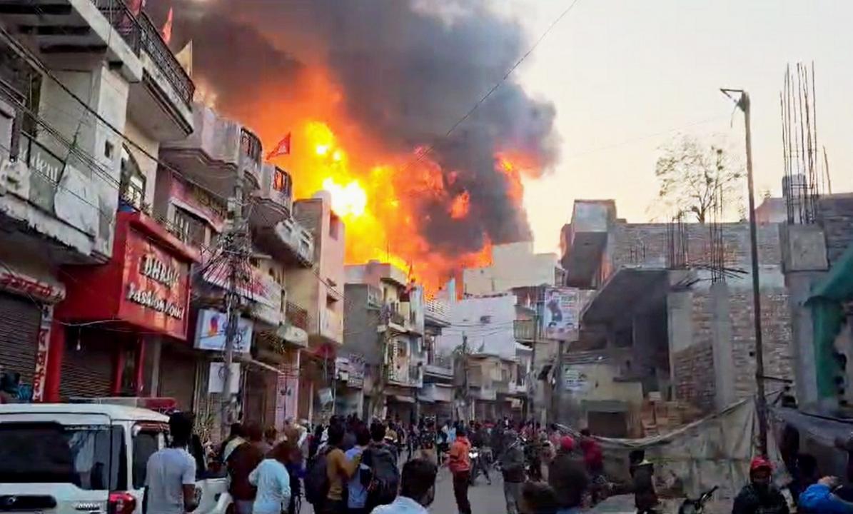 Delhi: Death toll in Alipur market fire rises to 11, four injured