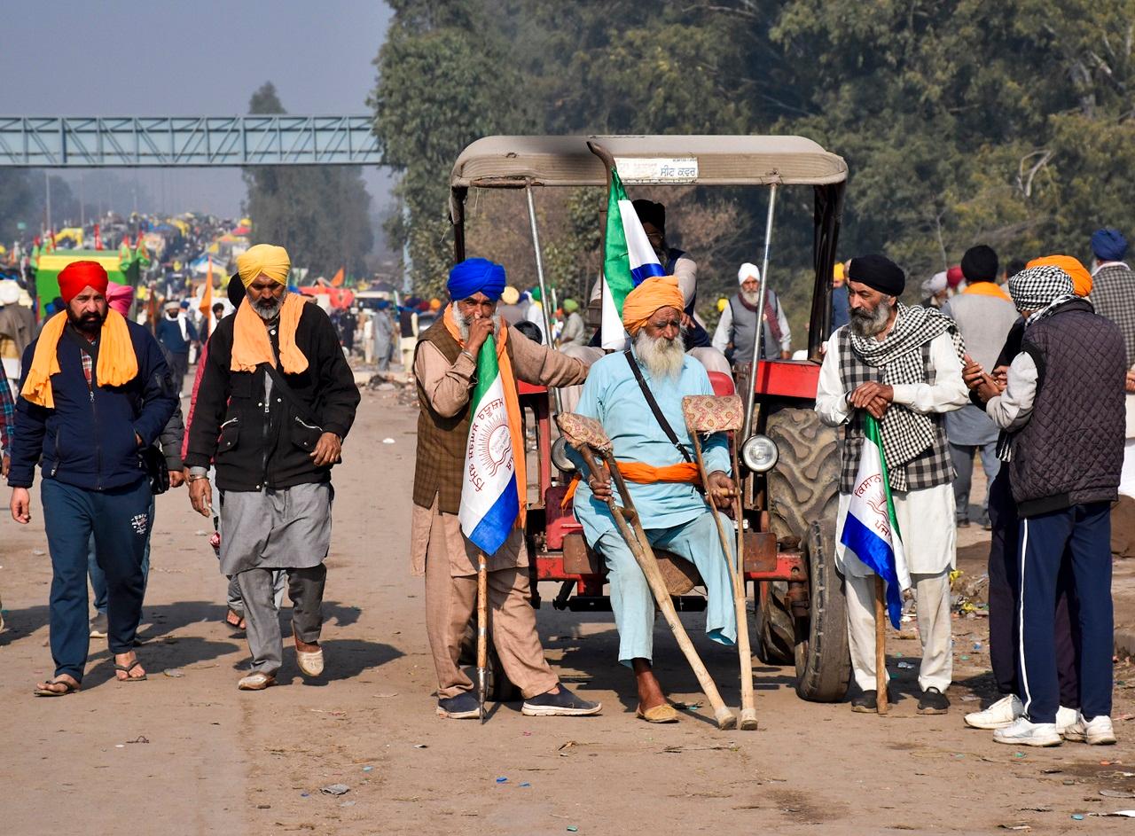 On Tuesday, farmers, mainly from Punjab, had clashed with Haryana Police at two border points between the states, facing tear gas and water cannons as they tried to break the barricades