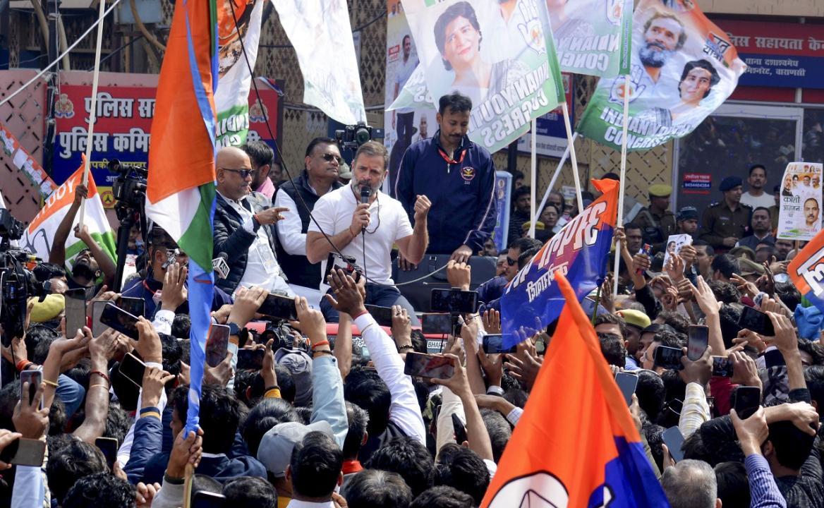Congress leader Rahul Gandhi's Bharat Jodo Nyay Yatra resumes from Pratapgarh