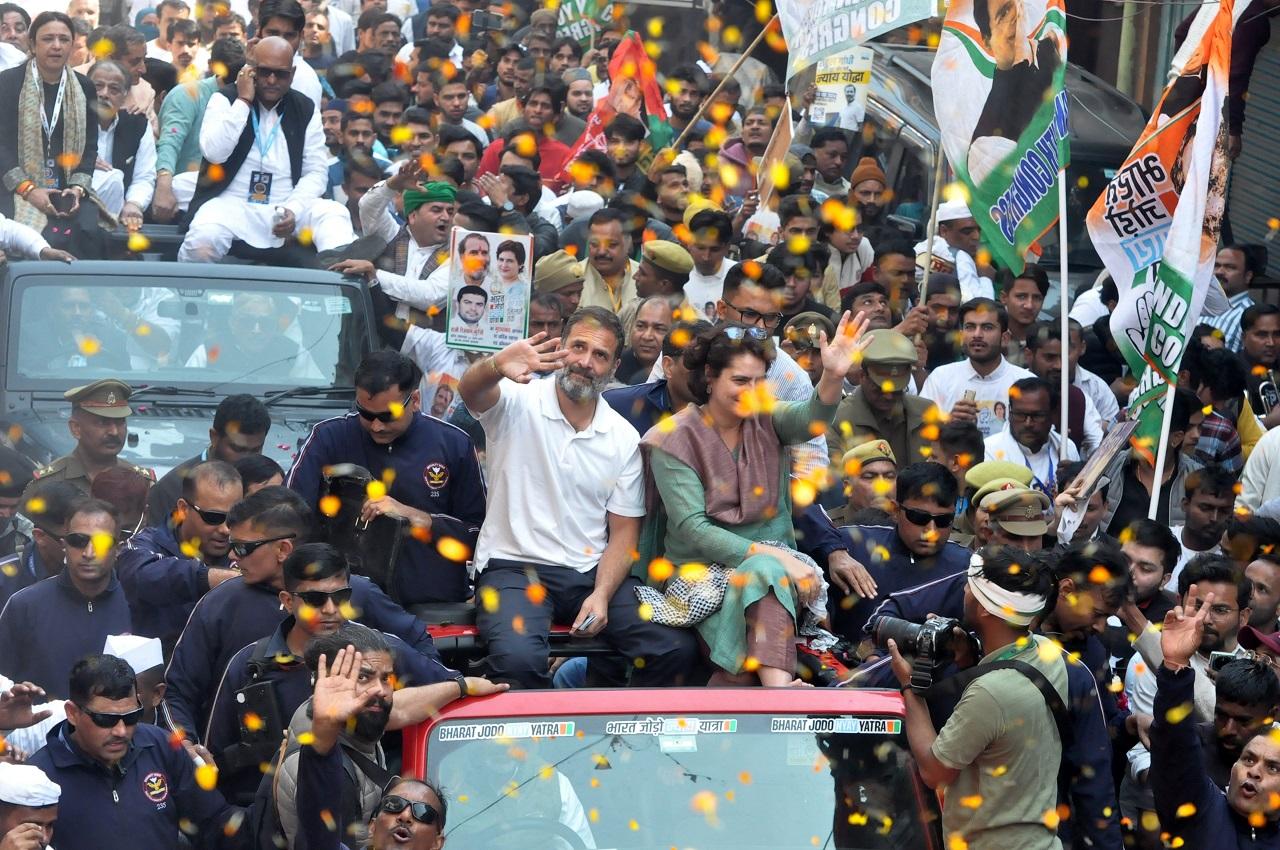 She will accompany Gandhi as the yatra passes through Amroha, Sambhal, Bulandshahr, Aligarh, Hathras, Agra, concluding at Fatehpur Sikri on Sunday, the Congress said