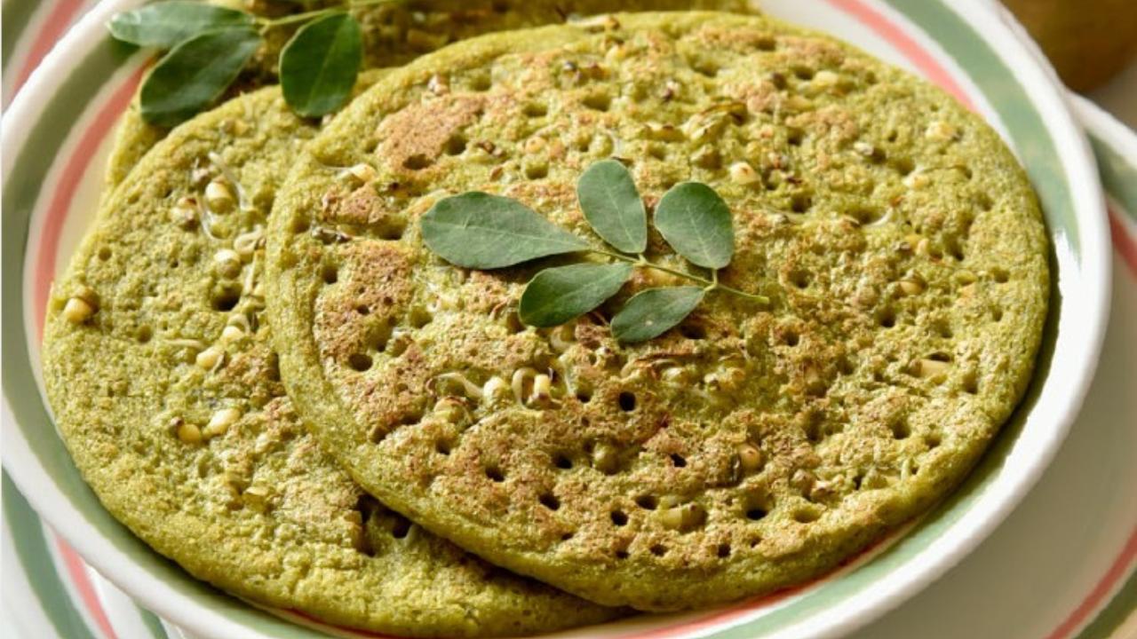 Peas set dosaBeyond using flowers in your dosa, chef Varun Inamdar, who has contributed to the Godrej Vikhroli Cucina Millets Cookbook that was released in January, says you can make the Peas Set Dosa. By incorporating nutritious ingredients such as oats, jowar flour, and green peas, Inamdar says this recipe not only adds a refreshing twist but also prioritises health without sacrificing flavour.