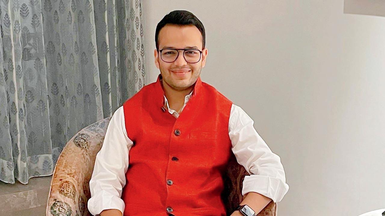 Dhruv Shah, 26, businessman
