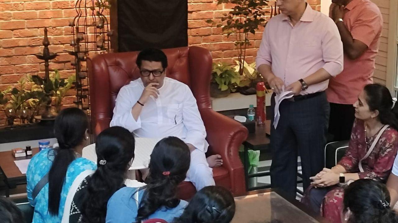 MNS chief urges teachers to decline poll duty due to its impact on students