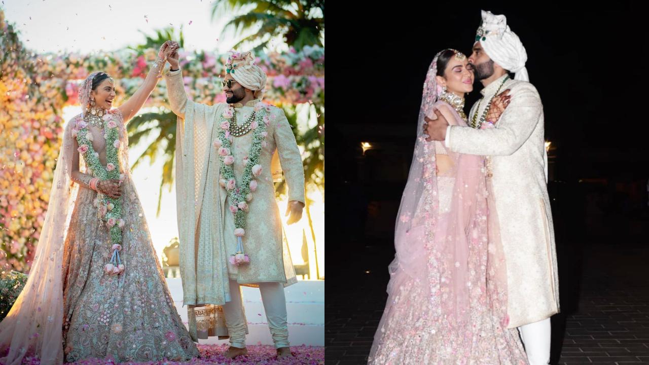 Rakul Preet Singh and Jackky Bhagnani are now married. The couple took to their Instagram and shared the first pictures from their wedding. Read More