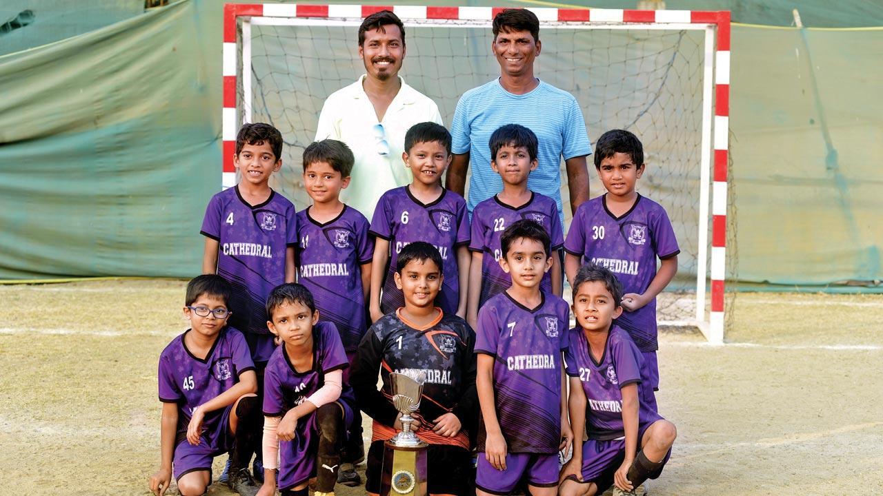 Rihaan nets four as Cathedral rout Scottish 5-0 for U-8 title