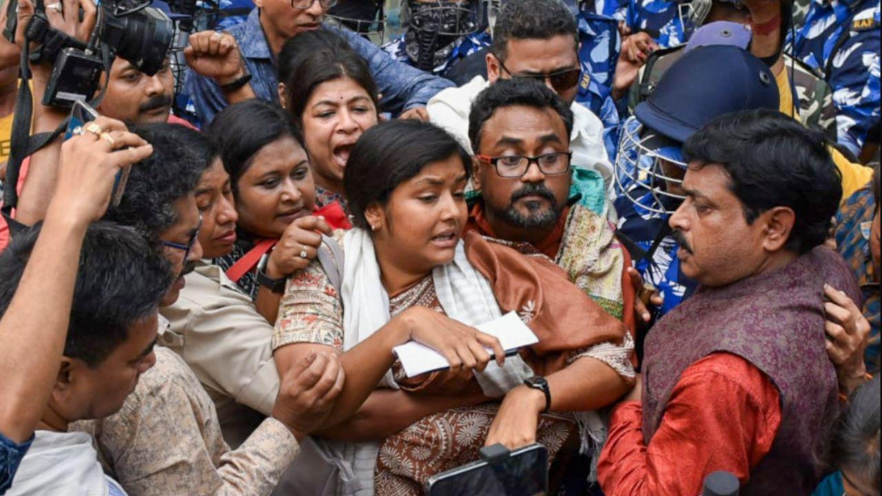 While the West Bengal ministers visiting Sandeshkhali denied knowledge of the police action, tensions continue to simmer in the region. The arrest of ISF leader Ayesha Bibi adds to the complexity of the situation.