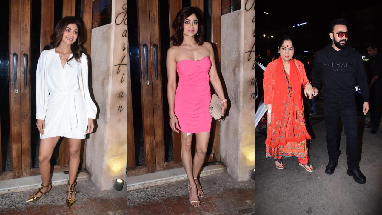 Check out pictures from Shamita Shetty's initimate birthday bash