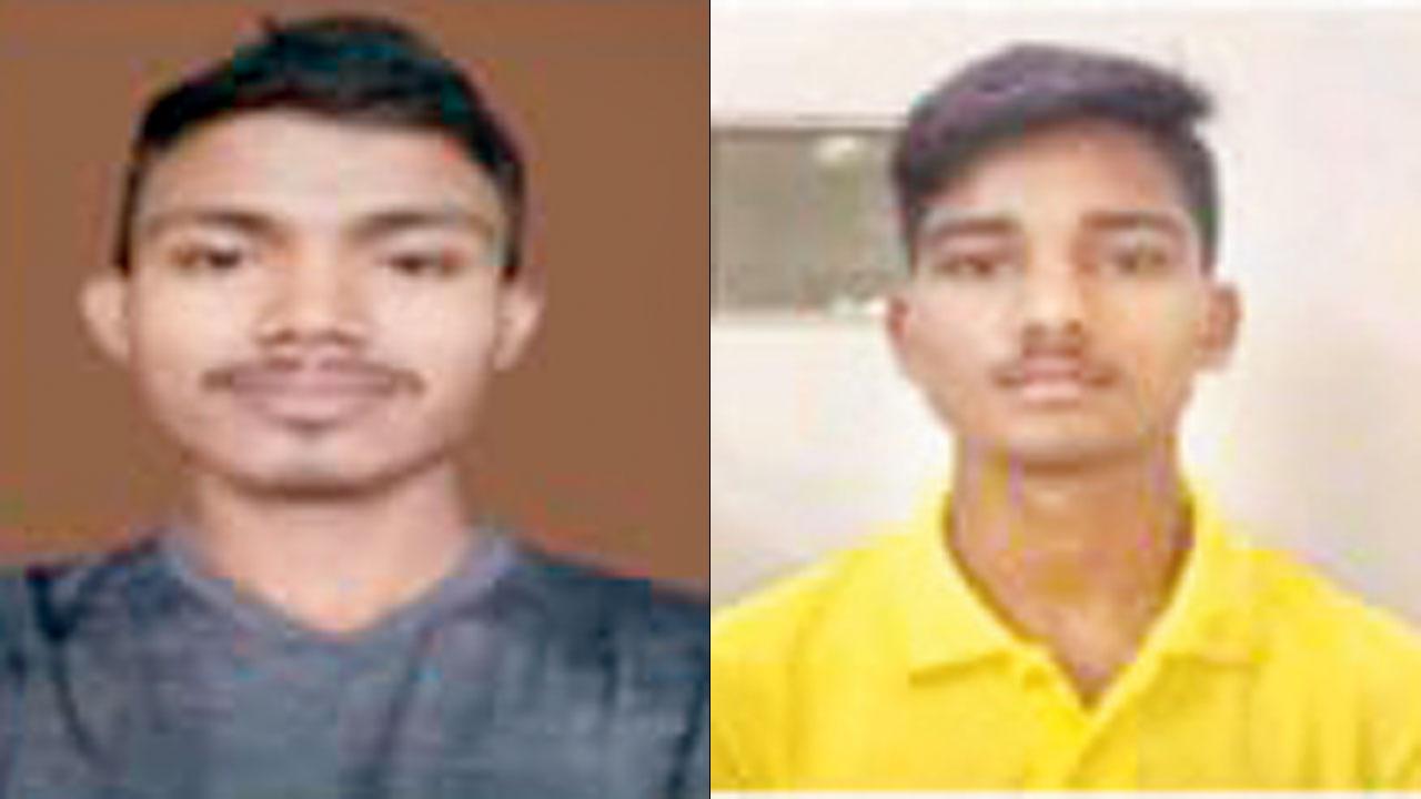Shatrughn Kumar and Raja Yadav, who posed as domestic help to dupe the Khar-based Zaveri family