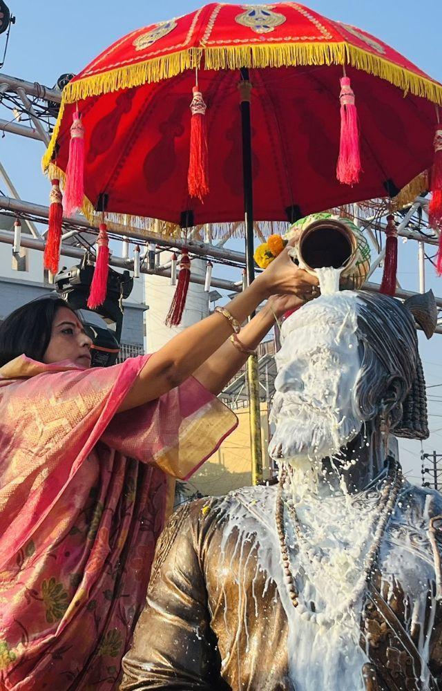Ch Shivaji Maharaj jayanti celebrations