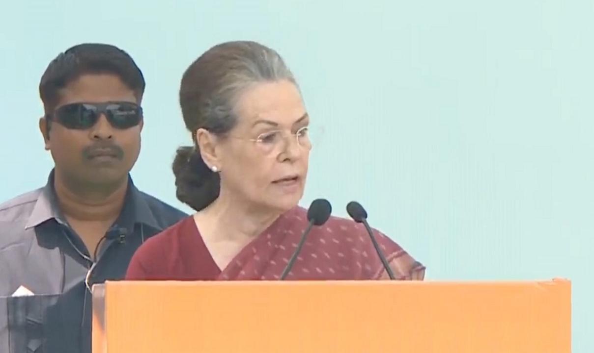 Sonia Gandhi to file nomination for Rajya Sabha polls from Rajasthan on Wednesday